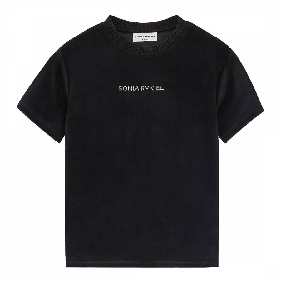 Black Strass T-Shirt