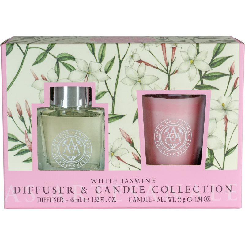 The Somerset Toiletry Co. Diffuser & Candle Gift Set gift set White Jasmine