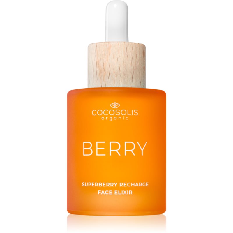 COCOSOLIS BERRY Superberry Recharge Face Elixir nourishing and revitalising elixir 50 ml