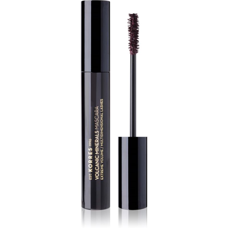 Korres Volcanic Minerals extra volumising mascara shade Brown 11 ml