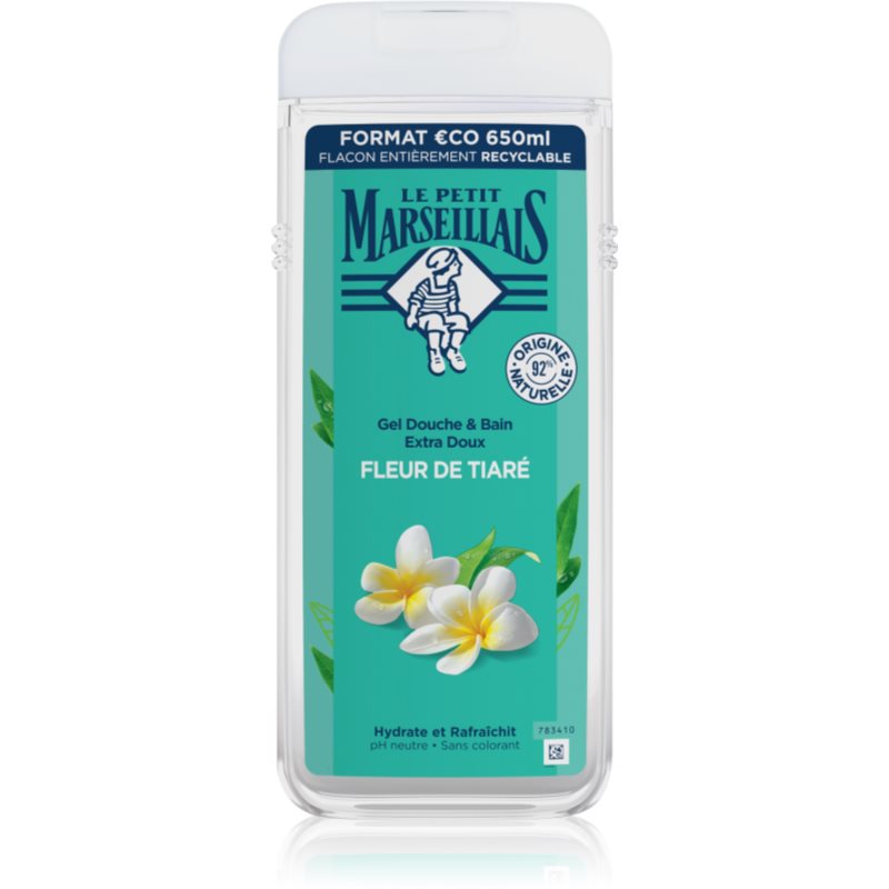Le Petit Marseillais Tiaré Flower gentle shower gel 650 ml