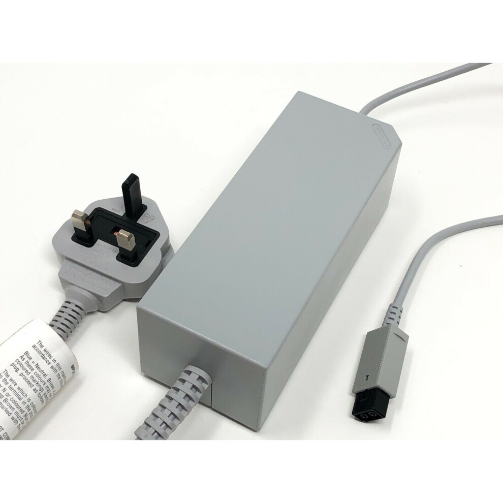 Official Nintendo Wii power supply uk plug