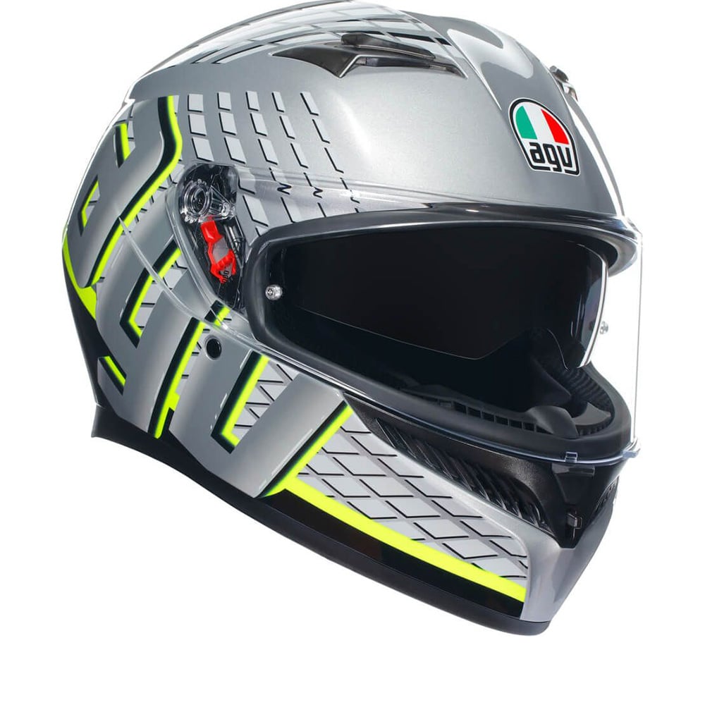 AGV K3 E2206 MPLK Fortify Grey Black Yellow Fluo 011 XS