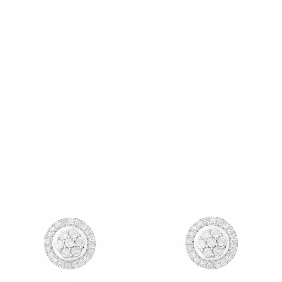White Gold Canberra Diamond Earrings