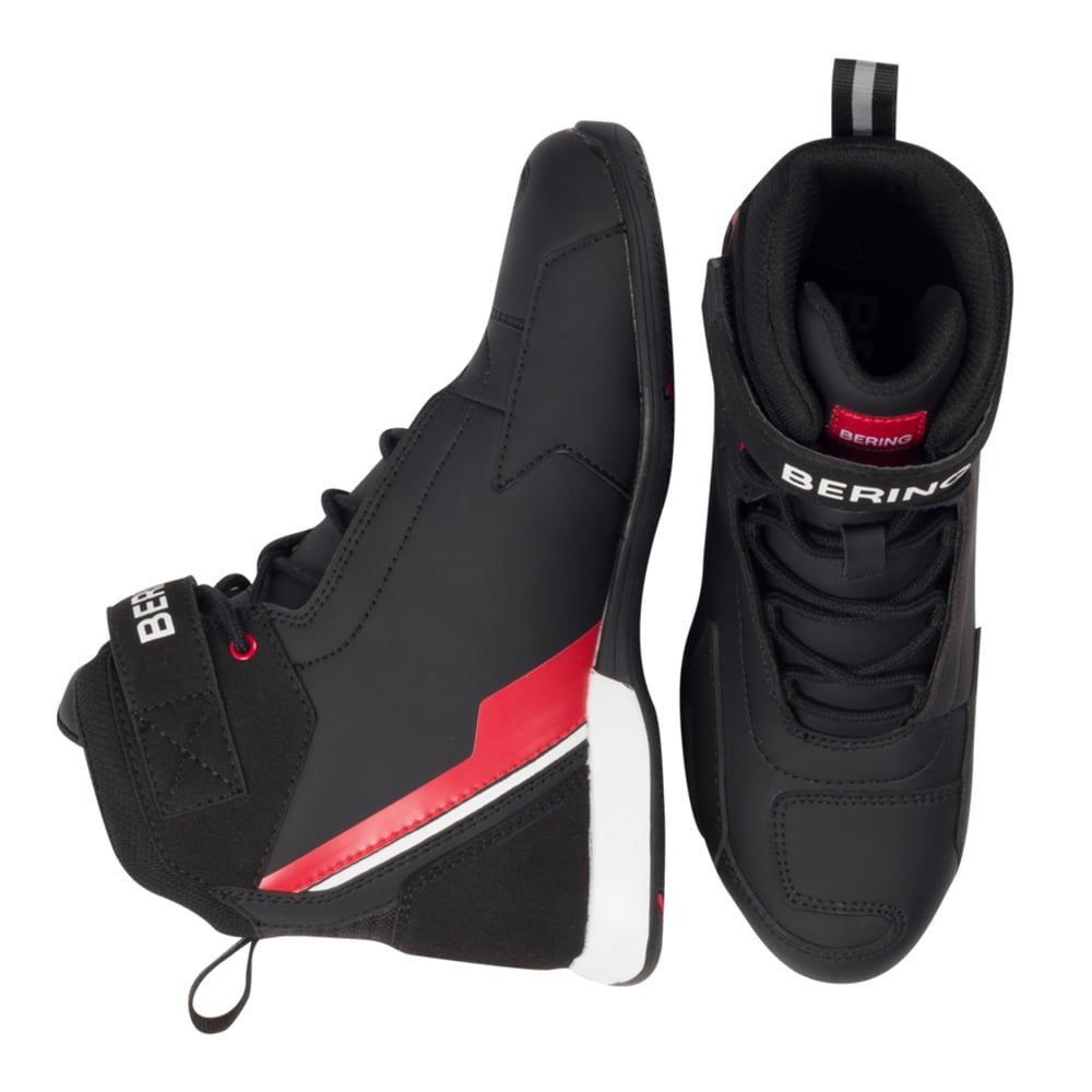 Bering Jag Sneakers Black White Red Size 41