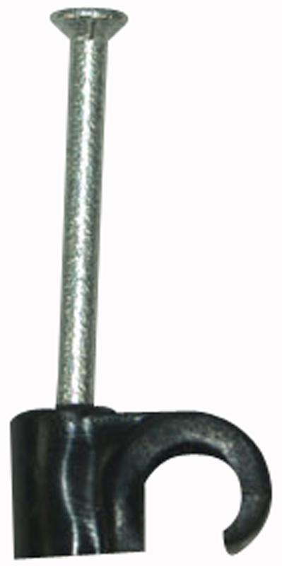 Unifix Zzv42391 Cable Clip Round Black 3.50mm 100/box