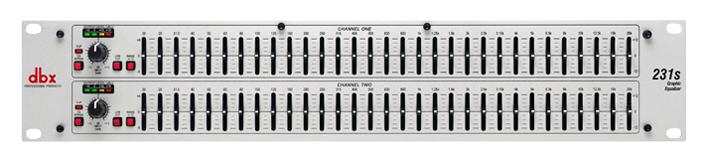 Dbx 231S Graphic Equaliser, Dual 31 Band