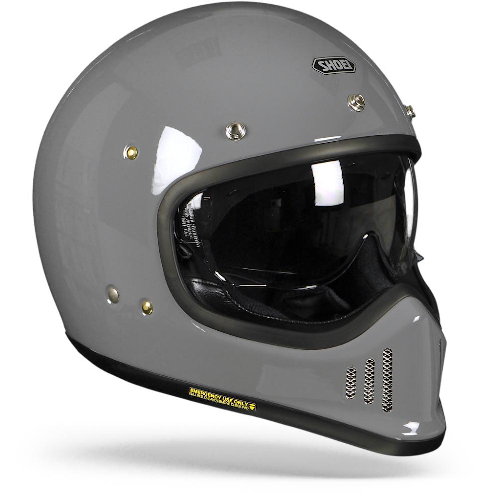 Shoei Ex-Zero Basalt Grey Offroad Helmet Size XS