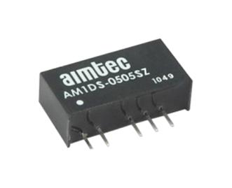 Aimtec Am1Ds-1205Dh30Z Dc-Dc Converter, 5V/-5V, 0.1A/-0.1A