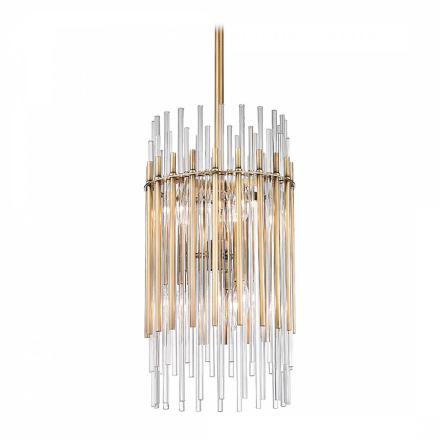 Wallis 6 Light Pendant Gold