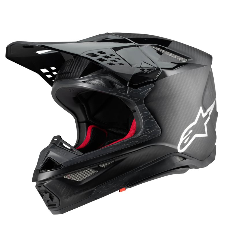 Alpinestars Supertech S-M10 Fame Helmet Ece 22.06 Black Carbon M&G Size L