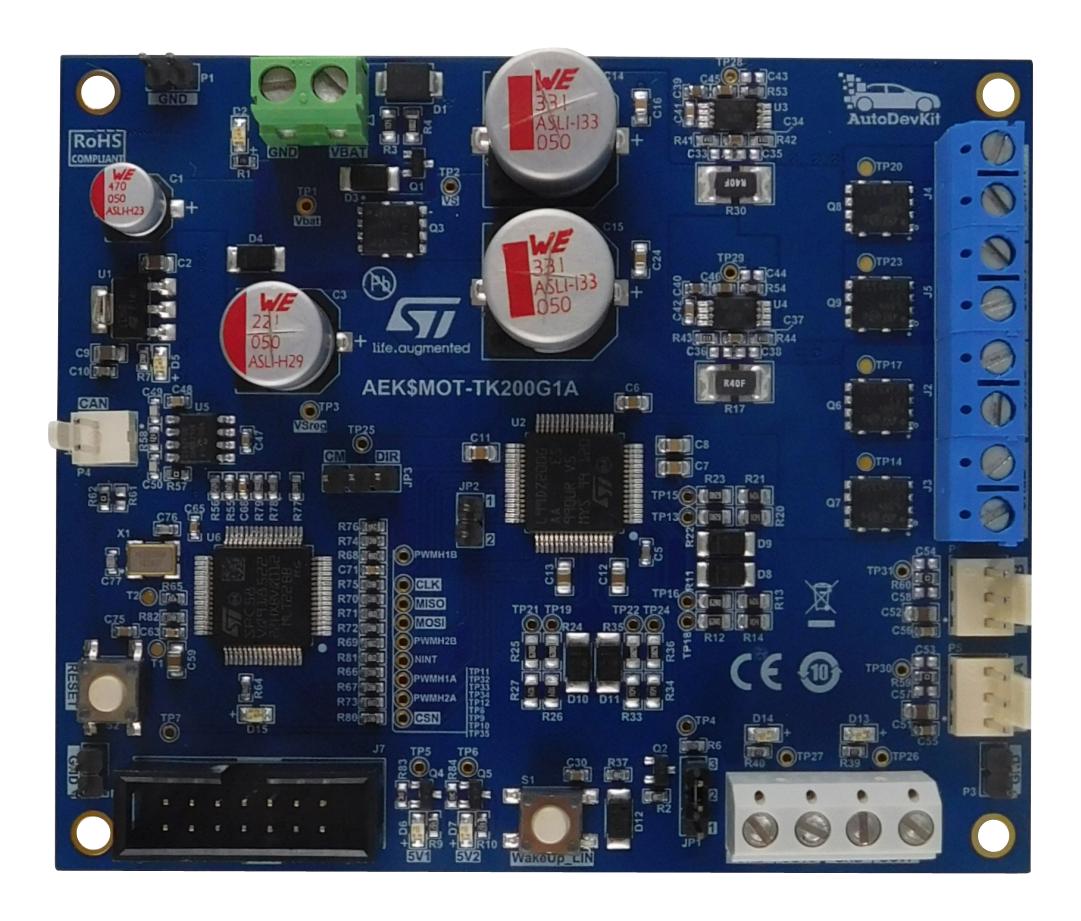 STMicroelectronics Aek-Mot-Tk200G1 Controller Board, Power Liftgate Contr