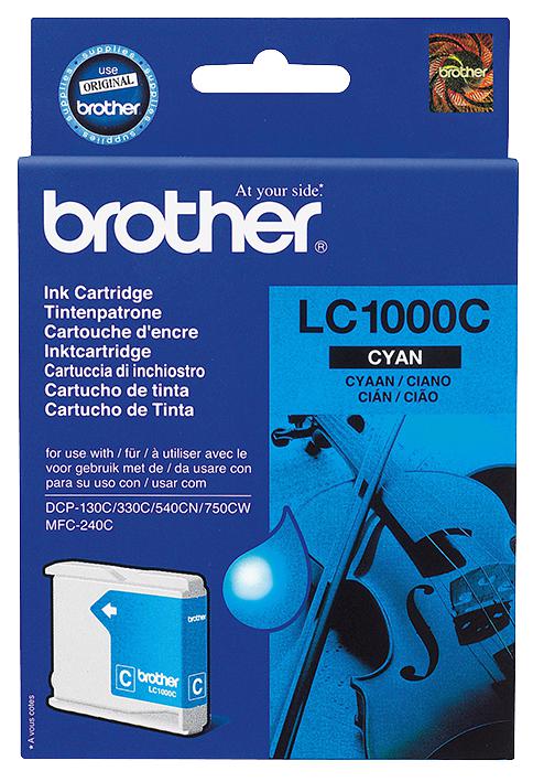 Brother Lc1000C Ink Cart, Lc1000C, Cyan