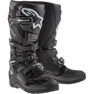 Alpinestars Tech 3 Enduro Waterproof Boots Black White Size US 5