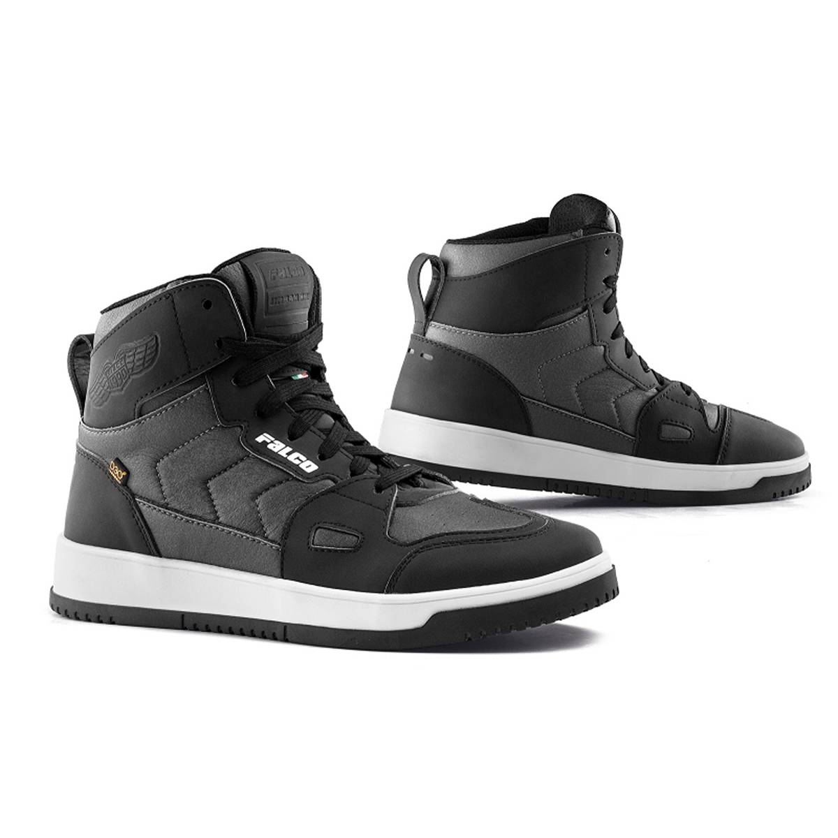 Falco Harlem Shoes Black Grey Size 39