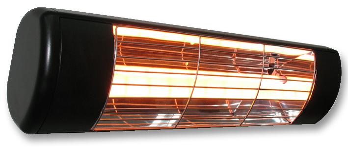 Heatlight Hlw15Bg Infrared Heatlight, Black, 1.5Kw