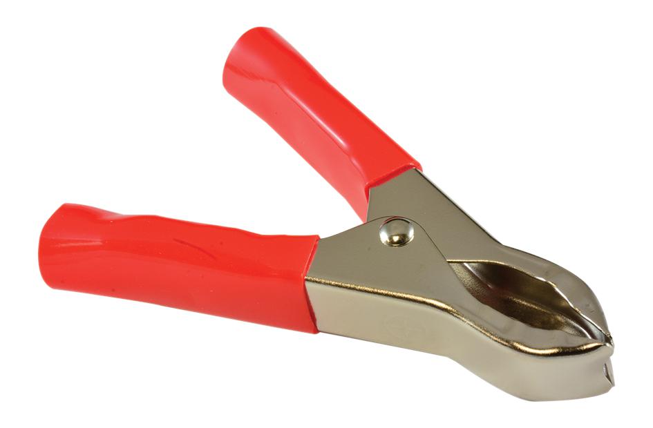 Hoffman Products T641Cpr Alligator Clip, 0.87In, Red, 50A