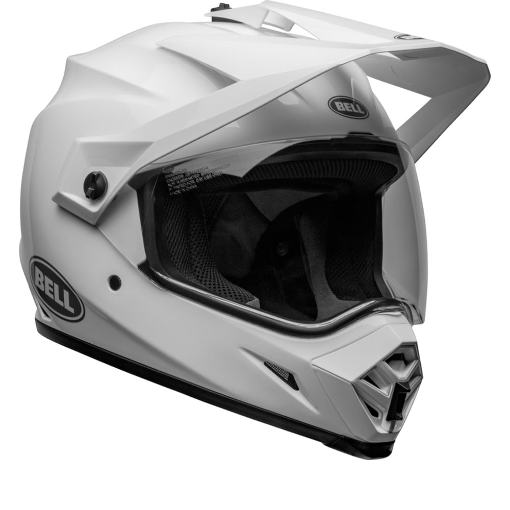 Bell MX-9 Adventure MIPS Solid White Adventure Helmet Size S