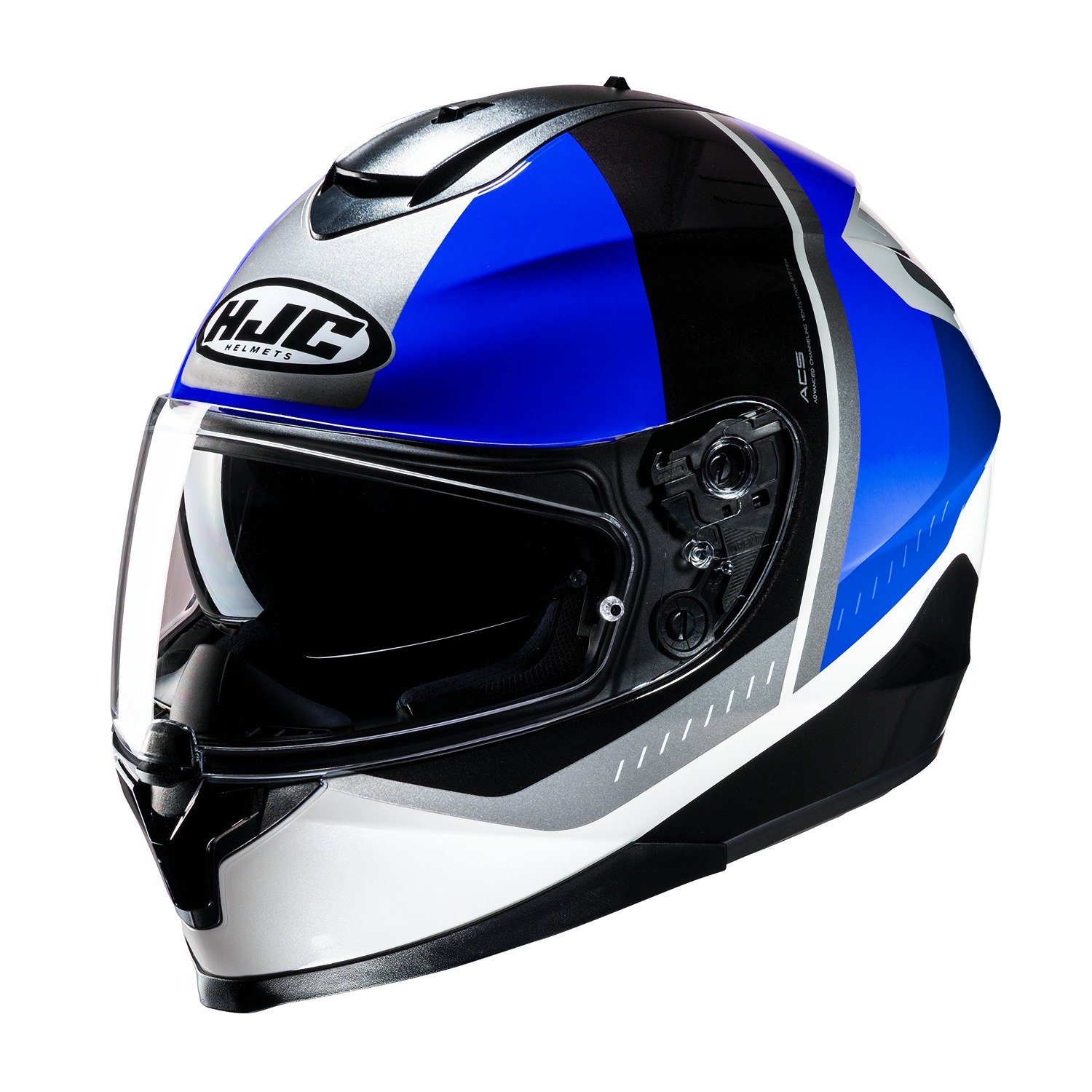 HJC C70N Alia Black Blue Full Face Helmet Size L
