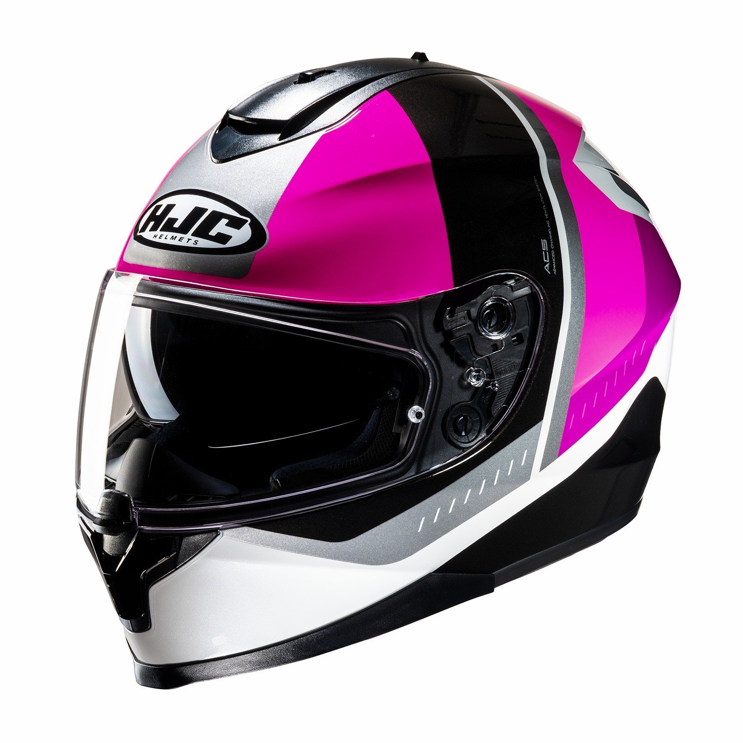 HJC C70N Alia Black Pink Full Face Helmet Size M