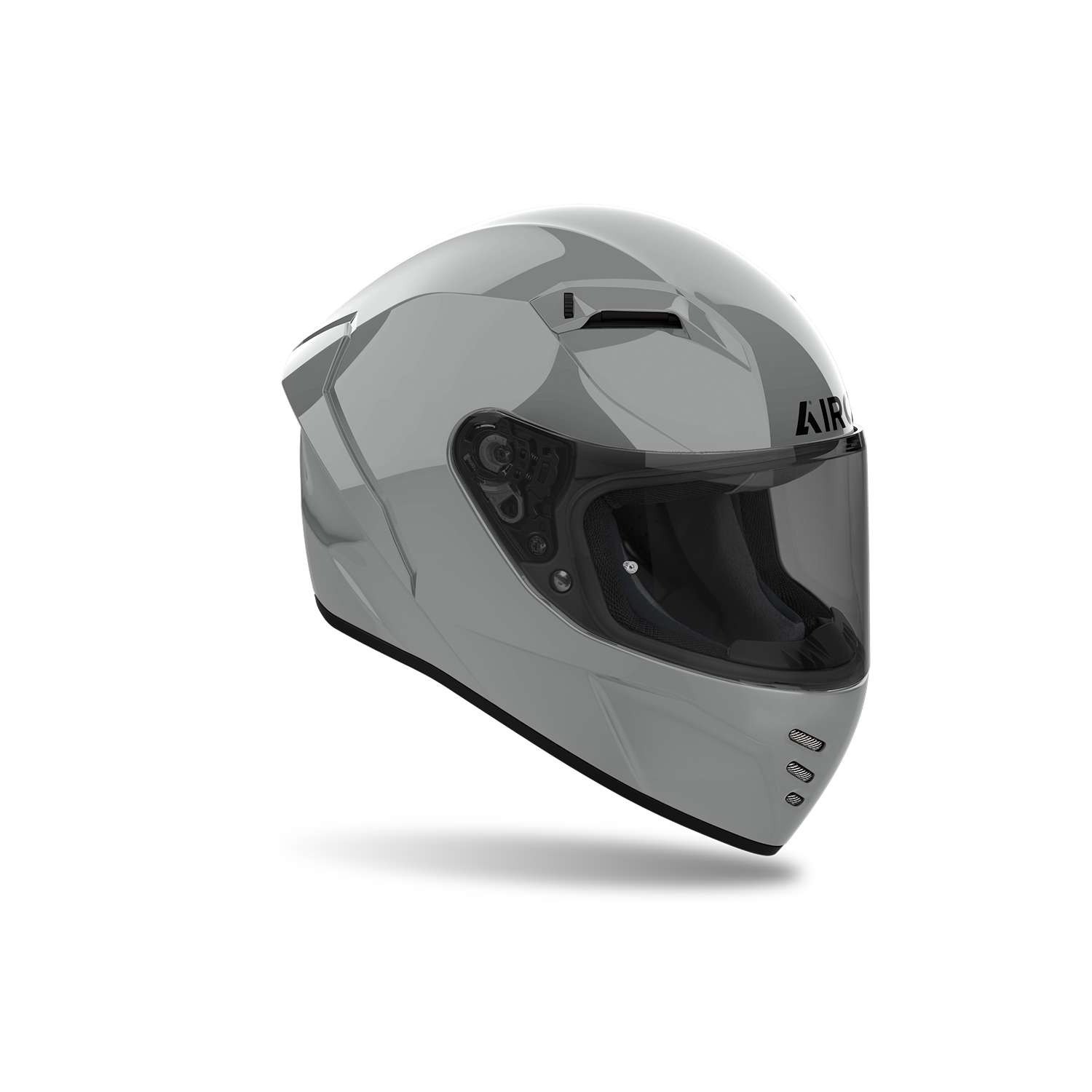 Airoh Helmet Connor Light Gray Full Face Helmet Size XL