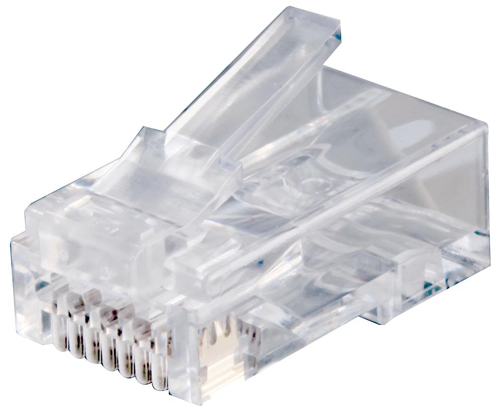 Connectorectix Cabling Systems Ez-C6-Utp Rj45 Connector, Plug, 8P8C, 1Port, Cat6,pk100