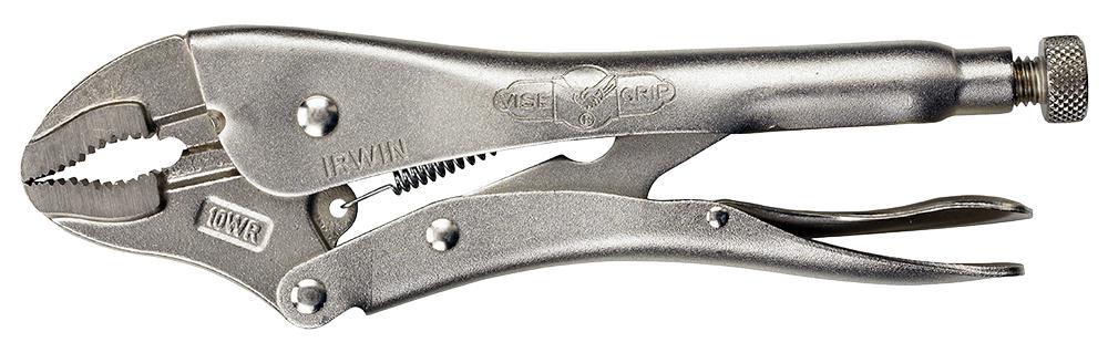 Irwin Vise-Grip T0502El4 Locking Plier, Curved Jaw, 10