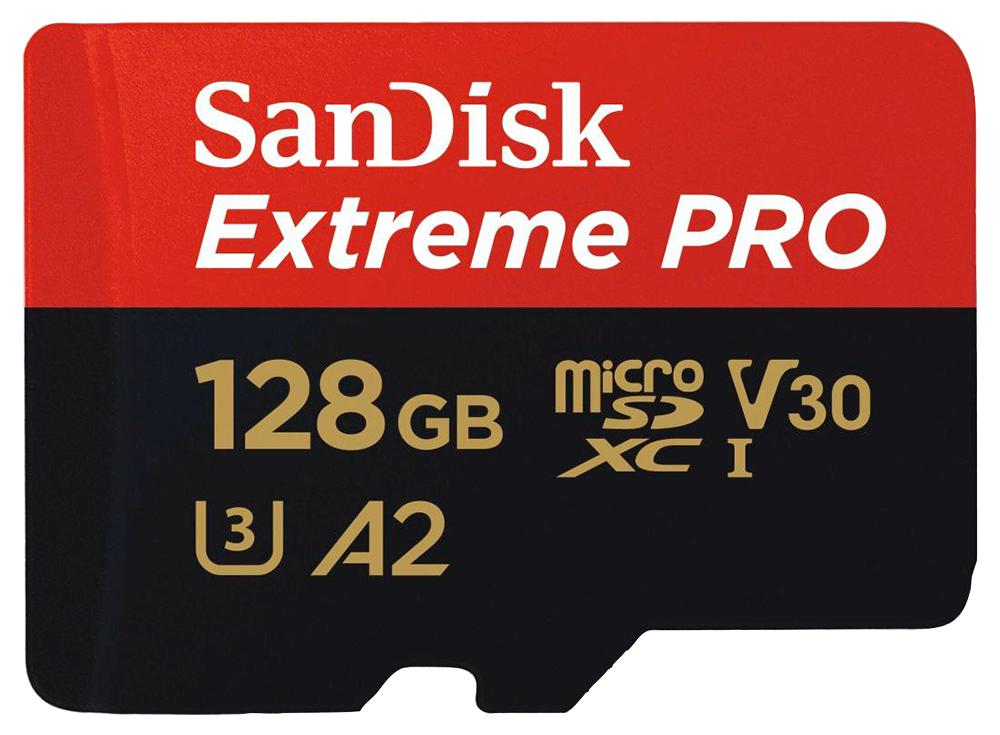 Sandisk Sdsqxcy-128G-Gn6Ma Extreme Pro C10 Microsdhc 128Gb A2 U3