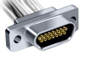 Glenair M83513/22-B01Cp Micro D-Sub Connector, Plug, 15Pos, Th