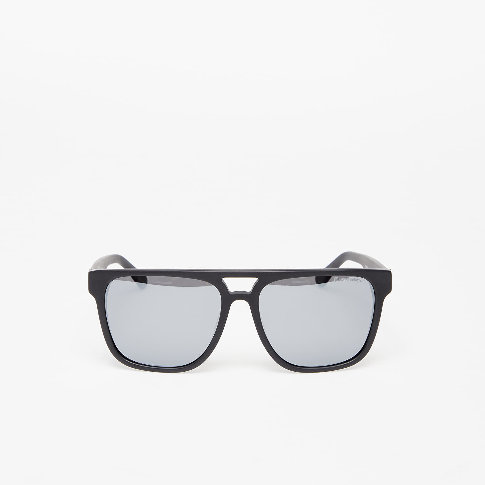 Horsefeathers Trigger Sunglasses Matt Black/Mirror White