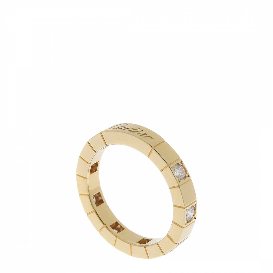 Gold Cartier Laniere Ring