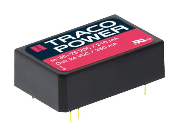 TRACO Power Tri 6-1215 Dc/dc Converter, Regulated, 12V, 0.25A