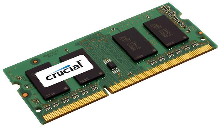 Crucial Memory Ct102464Bf160B Memory, 8Gb,ddr3 Sodimm, 1600Mhz,crucial