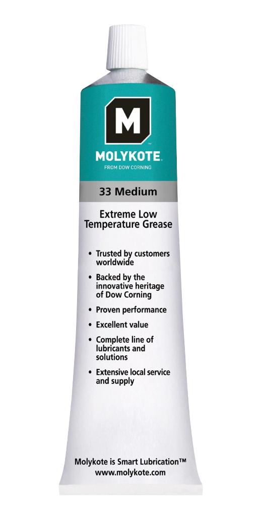 Molykote Molykote 33M, 100G 33 Mfd Grease, Tub, 100G