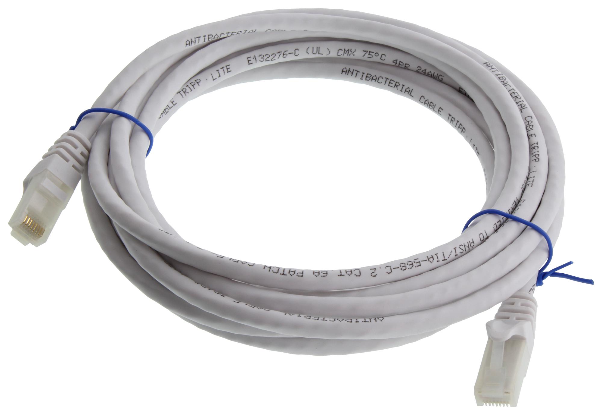 Eaton Tripp Lite N261Ab-014-Wh Enet Cable, Rj45 Plug-Plug, 14Ft, White