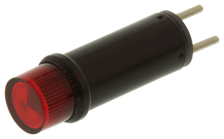 Dialight 507-4757-3331-500F. Panel Mount Indicator, Led, 7.14mm, Red, 5V