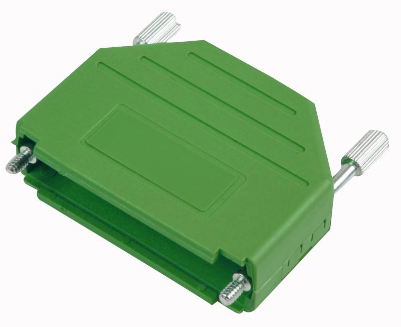 MH Connectors Mhdppk15-G-K Backshell, D, Green, 15Way