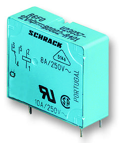 Schrack / Te Connectivity 7-1393215-9 Power Relay, 24Vdc, Spst-No, 5A, Tht