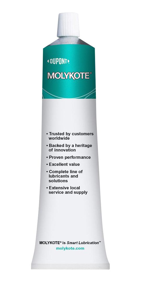 Molykote Molykote 3451, 100G 3451 Fluorosilicone Grease, Tube, 100G