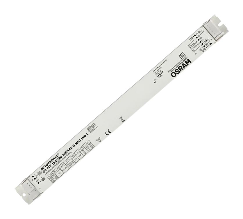 Osram Ot-Fit-150/220-240/1A0-D-Nfc-Ind-L Led Driver, Constant Current, 150W