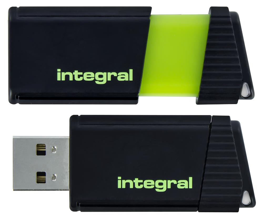 Integral Infd128Gbpulsegr 128Gb Usb Pen Drive Usb 2.0 Gr