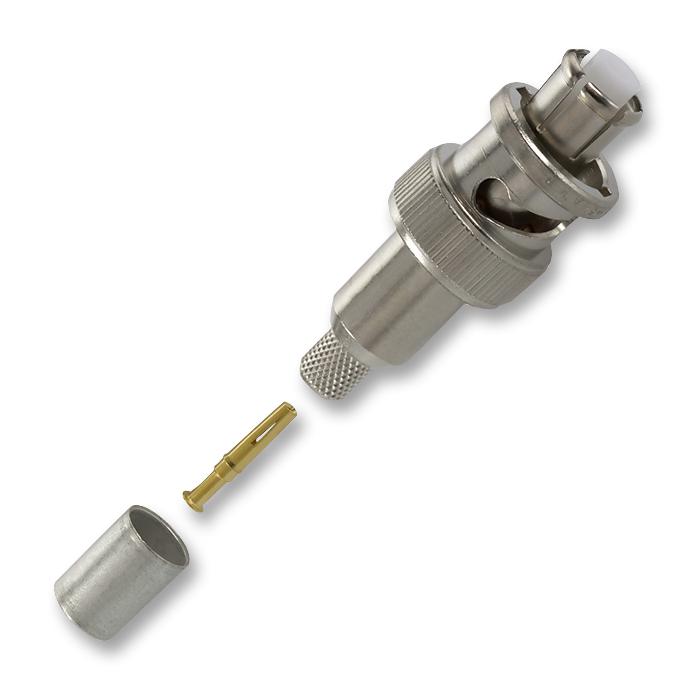 Amp Connectors / Te Connectivity 5051426-5 Rf Coaxial, Shv, Straight Plug