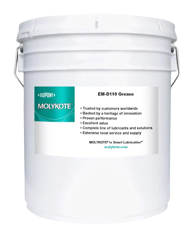 Molykote Molykote Em-D110, 1Kg Em-D110 Synthetic Grease, Can, 1Kg