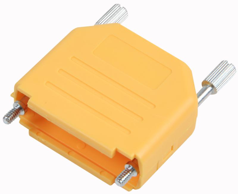 MH Connectors Mhdppk15-Y-K Backshell, D, Yellow, 15Way