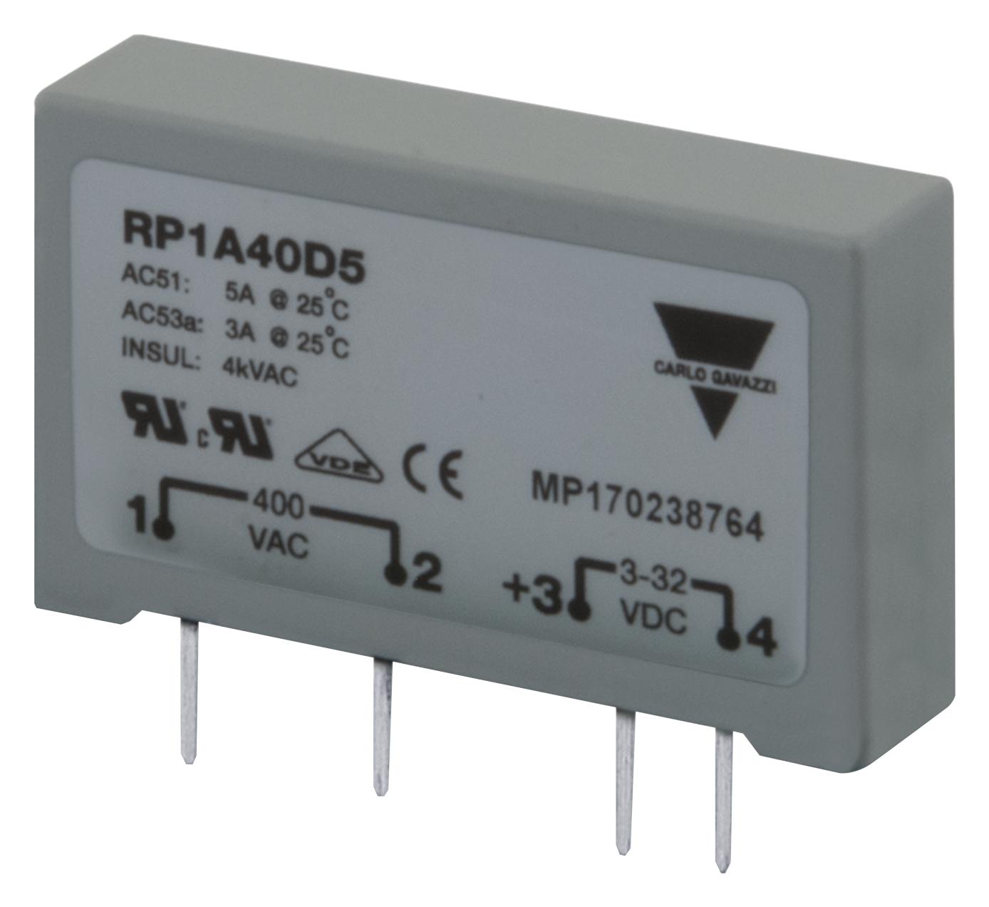 Carlo Gavazzi Rp1A23D5 Solid State Relay