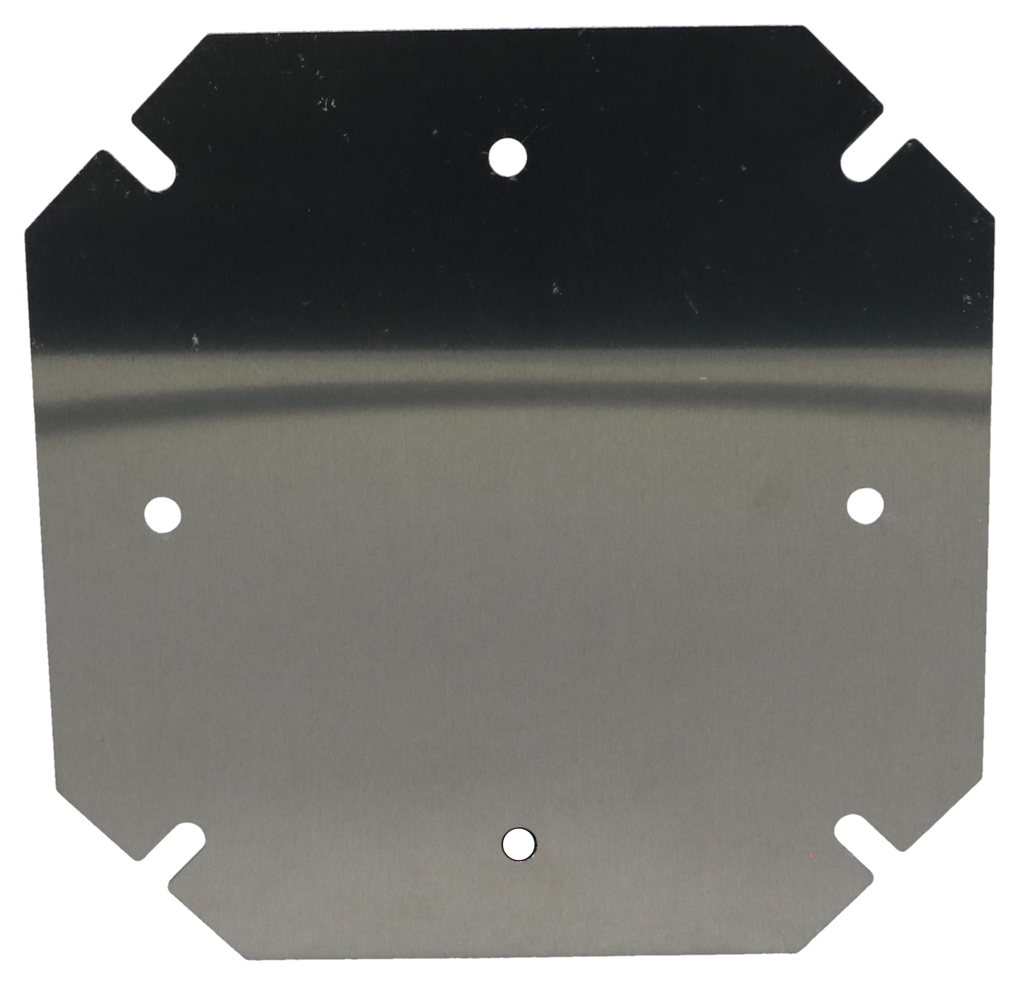 Bud Industries Dpx-287071 Base Internal Mounting Panel, Aluminium
