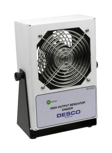 Desco 60515 Ionizer, Benchtop, High Output, 220Vac