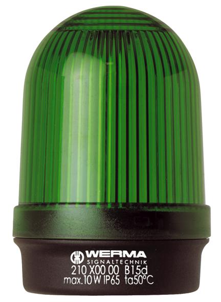 WERMA 21020000 Light, Grn, 12-240V