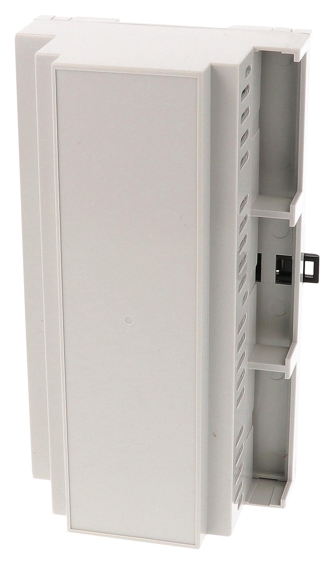 Hammond 1597Din9Mhc53V Enclosure, Din Rail, Ppo, Gray