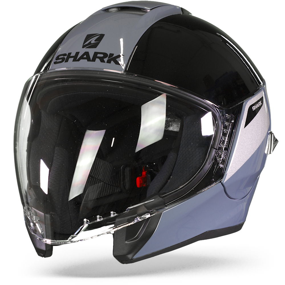 Shark Citycruiser Karonn Silver Silver Black SSK Jet Helmet XS